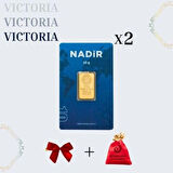 2 Adet 10 gr 24 Ayar 995 Altın