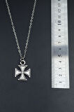 Gamalı Haç Düz Zincir Kolye