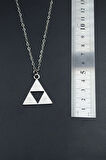 The Legend Of Zelda - Üçgen Düz Zincir Kolye