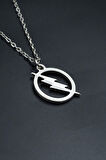 Şimşek - The Flash Düz Zincir Kolye