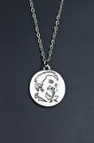 Che Guevara Madalyon Düz Zincir Kolye