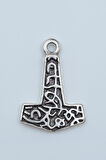 Thor Mjollnir Hammer Örme Zincir Kolye