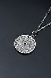 Vegvisir Pusula - Viking Sembol Düz Zincir Kolye