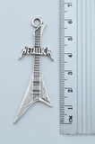 Metallica Elektro Gitar Örme Zincir Kolye