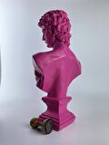 David 'Dark Pink' Dekoratif Heykel, Pop Art Roma Yunan Heykelleri