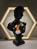 David 'F*** the Nice Things' Dekoratif Heykel, Pop Art Roma Yunan Heykelleri