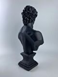 David 'Buy Art No Cocaine' Dekoratif Heykel, Pop Art Roma Yunan Heykelleri