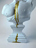 David 'Gold rain' Dekoratif Heykel, Pop Art Roma Yunan Heykelleri
