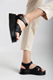 Sade Düz Platform Dolgu Taban Sandalet