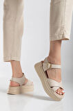 Sade Düz Platform Dolgu Taban Sandalet