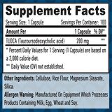 Haya Labs Tudca 200 mg, 100 Kapsül