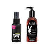 Hintohu Kadınlara Özel Sprey 50 Ml+Playboy Massage Oil Masaj Yağı 120 ml