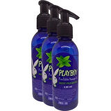 Playboy Pure Edible Aromalı Masaj Yağı 120 ml x 3