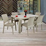 Mandella Elit Rattan 90x150 2 Elit Koltuk 4 Elit Sandalye Masa Takımı Çölbeji