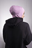 Pembe Pratik Hazır Geçmeli Bone Viskon Kumaş Hijab Spor 2106_04
