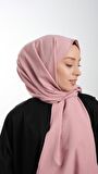 Pudra Düz Klasik Şal Pamuk Caz Sade 202105_06
