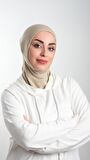 Bej Pratik Hazır Geçmeli Tesettür Bone Sandy Kumaş Spor Hijab 2113_12