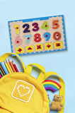 Sayılarla İşlemler Tutmalı Ahşap Puzzle