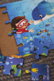 Ahşap 24'lü Yapboz Dalgıç Puzzle