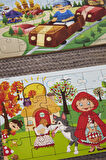 Okul Öncesi Başlangıç Yapboz Lunapark Maceram ve Kırmızı Başlıklı Kız Ahşap Puzzle Set