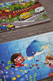 Okul Öncesi Başlangıç Yapboz Taşıtlar Ve DalgıçAhşap Puzzle Set