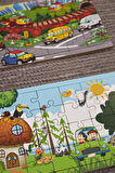 Okul Öncesi Başlangıç Yapboz Taşıtlar Ve Hayvanlar Alemi Ahşap Puzzle Set