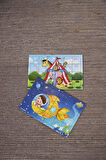 Okul Öncesi Başlangıç Yapboz Sirk Ve Uzaya Yolculuk Ahşap Puzzle Set