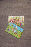 Okul Öncesi Başlangıç Yapboz Canım Ailem Ve Safari Ahşap Puzzle Set