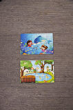 Okul Öncesi Başlangıç Yapboz Dalgıç Ve Piknik Ahşap Puzzle Set