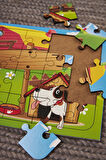 Okul Öncesi Başlangıç Yapboz Dalgıç Ve Sevimli Dostlar Ahşap Puzzle Set