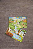 Okul Öncesi Başlangıç Yapboz Çiftlik Ve Piknik Ahşap Puzzle Set