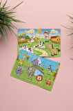 Okul Öncesi Başlangıç Yapboz Çiftlik Ve Safari Ahşap Puzzle Set