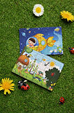 Okul Öncesi Başlangıç Yapboz Hayvanlar Alemi Ve Uzaya Yolculuk Ahşap Puzzle Set
