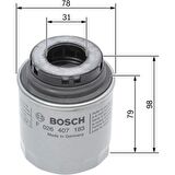 Bosch Yağ Filtresi Golf Vı-Jetta Iv-Polo-Touran-Passat-Tıguan-Beetle-A3-Ibıza-Fabıa-Octavıa 1.4 Tsi F026407183