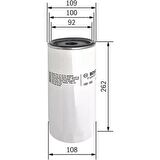 Bosch Yağ Filtresi F026407043