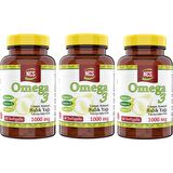 Ncs Omega 3 Limon Aromalı Balık Yağı 1000MG  3 Kutu