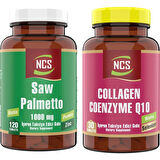 Ncs Saw Palmetto 1000 Mg Pumpkin Biotin Zinc Complex 120 Tablet   Collagen Coenzyme Q10 Biotin Zinc Selenium 30 Tablet