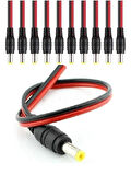 Power jack Kablolu 26 cm CCTV Güvenlik Kamerası Güç kablosu 100 adet