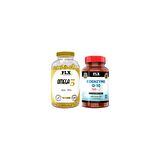 Flx Omega 3 180 Softgel   Flx Coenzyme Q10 60 Tablet