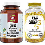 Ncs Çinko Bisglisinat Selenium 120 Tab   Flx Omega 3-6-9 90 Tablet