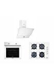 Kumtel Home Beyaz Ankastre Set