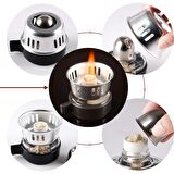 Horecamark Sifon Kahve Demleme Ünitesi 5 Kupa Syphon Coffee Brewer 5 Cups