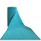 Abk Kıvırcık Turkuaz Paspas 100 cm x 200 cm Kaymaz Yolluk Kaydırmaz Halı