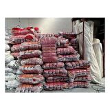 Abk Plastik File Çuval Kırmızı 15KG 45cm x 75cm 25 Adet