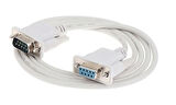Navidata RS232 9 Pin 1.5m Dişi Erkek Uzatma Db9 Seri Com Data Kablosu 1,5 METRE