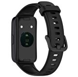 Huawei Band 8 Uyumlu Kordon Silikon Klasik Jel Kayış