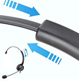 Worcex KLK315 USB Girişli Mikrofonlu Kulaklık