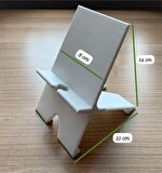 3D Yazıcı ile Üretilmiş Şarj Edilebilir Boşluklu Bal Petekli Telefon Tutucu