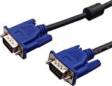 GABBLE 15 Metre Vga Kablo 15 Pin Erkek Erkek 15M Vga Kablo Monitör Tv Projektör Görüntü Kablosu