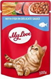 MY LOVE KEDİ YAŞ MAMA 4 ADET 